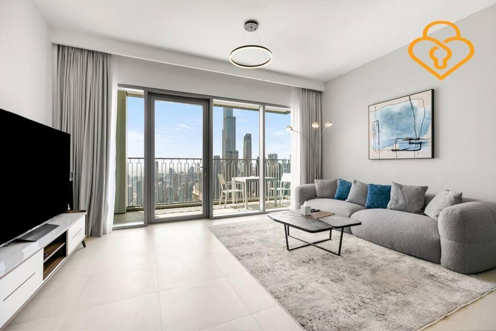 Downtown Views 3 Bedroom W Nanny Full Burj Khalifa View Connected To Dubai Mall ภายนอก รูปภาพ