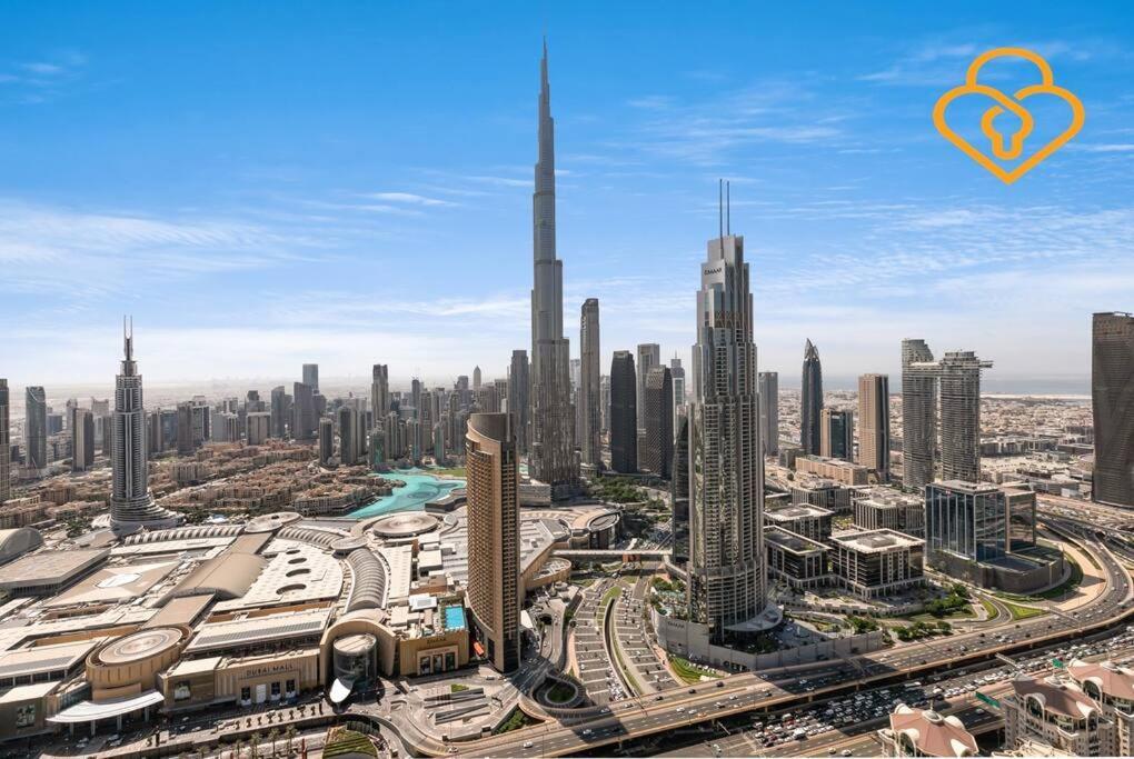 Downtown Views 3 Bedroom W Nanny Full Burj Khalifa View Connected To Dubai Mall ภายนอก รูปภาพ