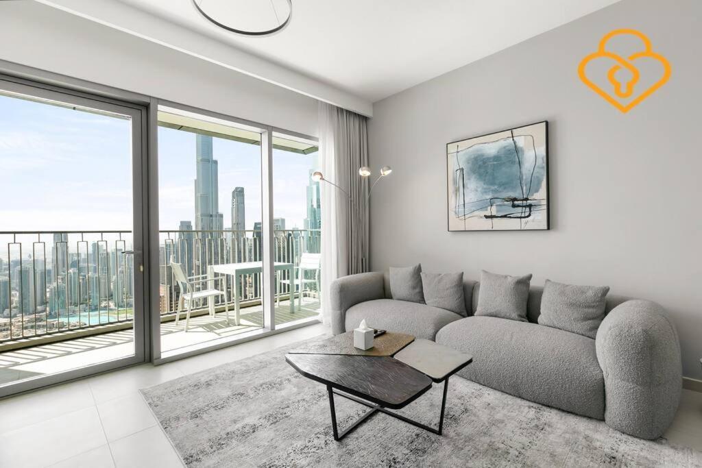 Downtown Views 3 Bedroom W Nanny Full Burj Khalifa View Connected To Dubai Mall ภายนอก รูปภาพ