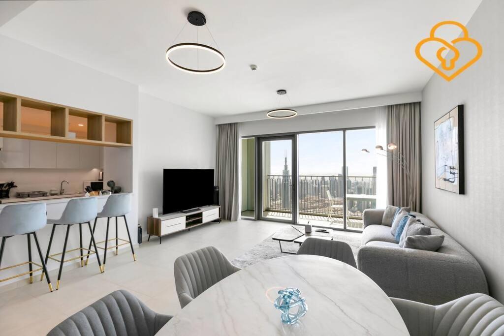 Downtown Views 3 Bedroom W Nanny Full Burj Khalifa View Connected To Dubai Mall ภายนอก รูปภาพ